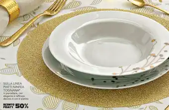 Esselunga Piatti ninfea offerta