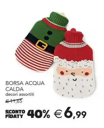 Esselunga Borsa acqua calda decori assortiti offerta