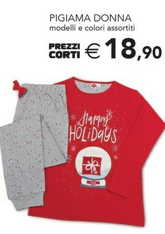 Esselunga Pigiama donna offerta
