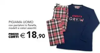 Esselunga Pigiamo uomo offerta