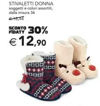 Esselunga Stivaletti donna offerta