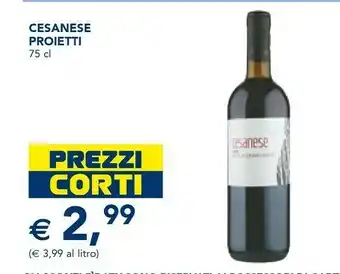 Esselunga Chianti 750 g(ml) offerta