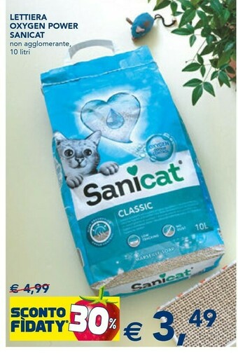 Sanicat lettiera oxygen power