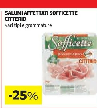 Coop Salumi affettati sofficette offerta