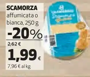 Coop Granarolo - scamorza affumicata 250 g(ml) offerta