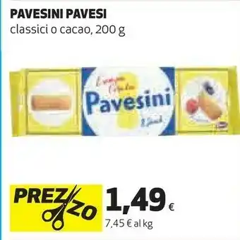 Coop Pavesini offerta
