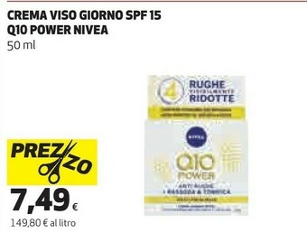 Q10 power anti-wrinkle crema giorno pelle invecchiata, pelle sensibile 50 ml