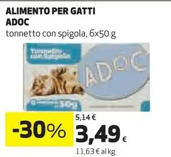 Coop Adoc alimento per gatti 300 g offerta