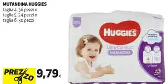 Coop Pannolini mutandina taglia 4 (9-14kg) 36pz offerta