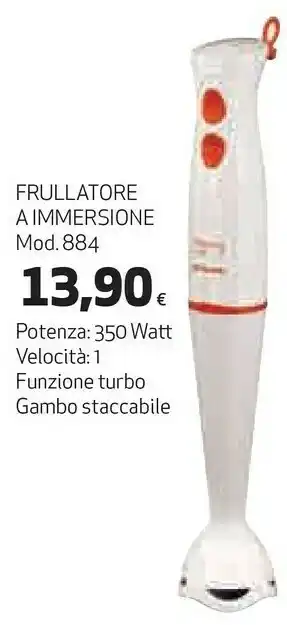 Coop Frullatore a immersione mod 884 offerta