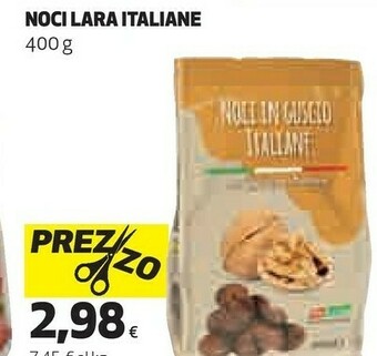 Coop Lara noci italiane offerta