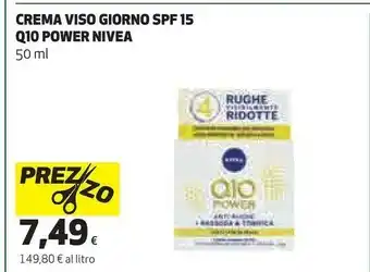 Coop Crema viso giorno spf15 q10 power 50 ml offerta