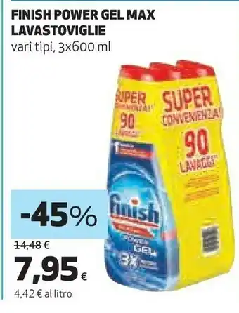 Coop Power gel max lavastoviglie offerta
