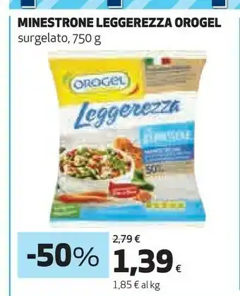 Coop Leggerezza minestrone 750 g(ml) offerta