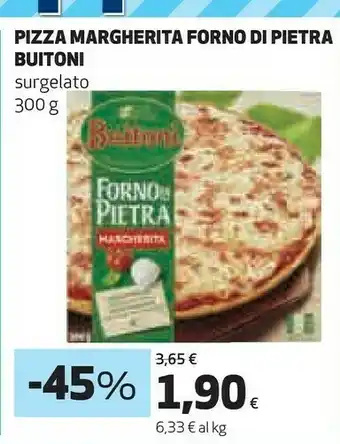 Coop Pizza ricca cotta in forno di pietra 320 g(ml) offerta
