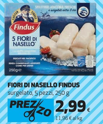 Ipercoop 5 fiori di nasello 250 g(ml) offerta