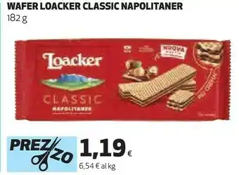Ipercoop Wafer classic napolitaner offerta