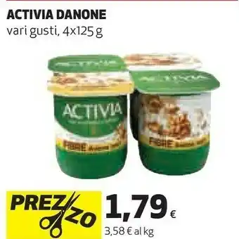 Ipercoop Danone - activia fibre muesli 500 g(ml) offerta