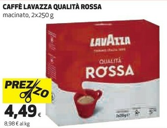 Ipercoop Caffe qualita rossa macinato offerta