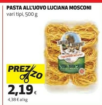 Ipercoop Pasta all'uovo offerta