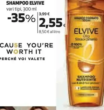 L’oréal paris elvive multivitamines - 250 ml - shampoo donne