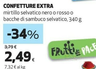 Confetture extra mirtillo