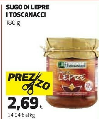 Ipercoop Ragù offerta