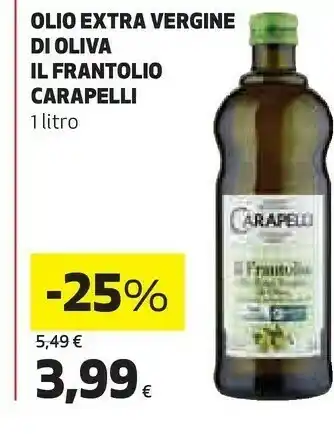 Ipercoop Olio extra vergine di oliva il frantolio 1000 g(ml) offerta