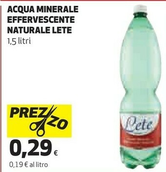 Ipercoop Acqua offerta