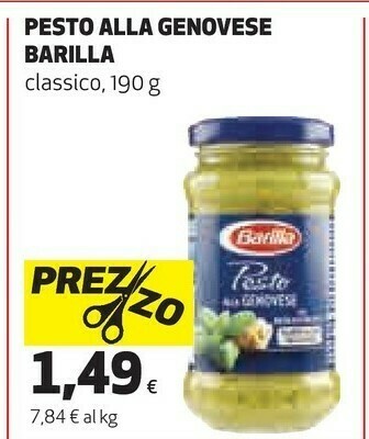 Ipercoop Pesto offerta