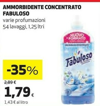Ipercoop Ammorbidente concentrato offerta