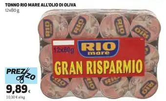 Ipercoop Tonno all'olio di oliva 960 g(ml) offerta