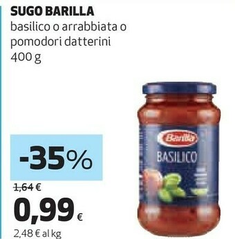 Coop Basilico 400 g(ml) offerta