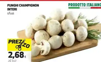 Coop Funghi champignon interi offerta