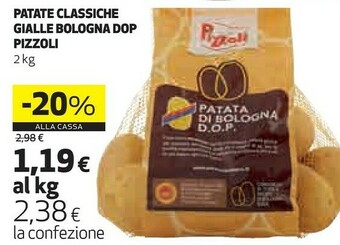 Coop Patate classiche gialle bologna dop offerta