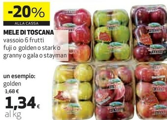 Coop Mele di toscana offerta