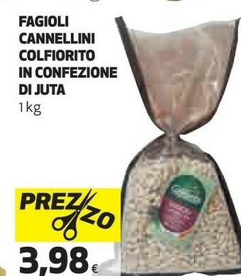 Coop Fagioli in confezione di juta offerta