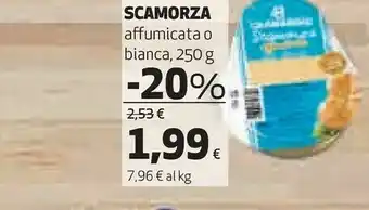 Coop Scamorza affumicata o bianca offerta