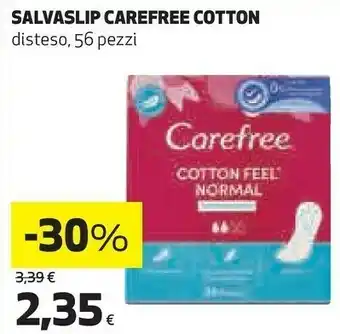 Coop Cotton feel salviettine detergenti 56 pezzo(i) offerta