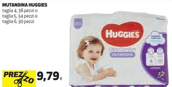 Coop Pannolini mutandina taglia 4 (9-14kg) 36pz offerta