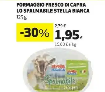 Coop Formaggio fresco di capra lo spalmabile offerta