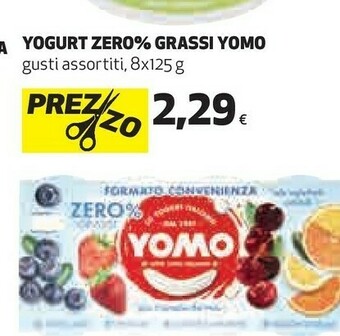 Coop Yogurt magro frutta 1000 g(ml) offerta