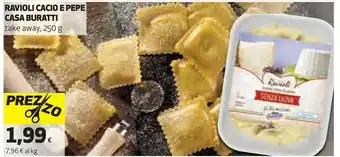 Coop Ravioli cacio e pepe casa offerta