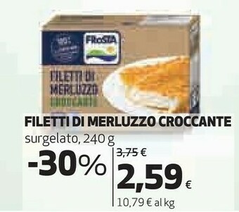 Coop Filetti di merluzzo croccante 240 g(ml) offerta