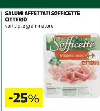 Coop Salumi affettati sofficette offerta