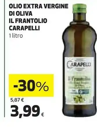 Coop Olio extra vergine di oliva il frantolio 1000 g(ml) offerta