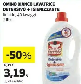 Coop Detersivo + igienizzante offerta