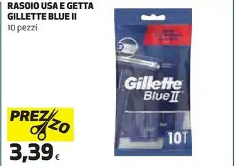 Coop Blue 2 rasoio usa e getta 10 pezzi offerta
