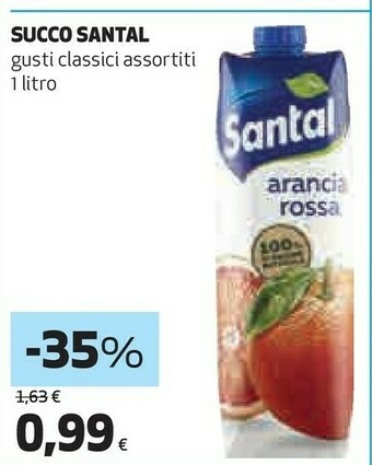 Coop Santal - arancia rossa offerta