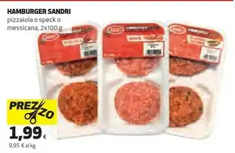 Coop Hamburger offerta